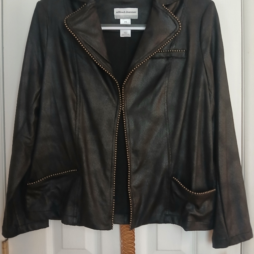 Alfred Dunner Black Women's Jacket